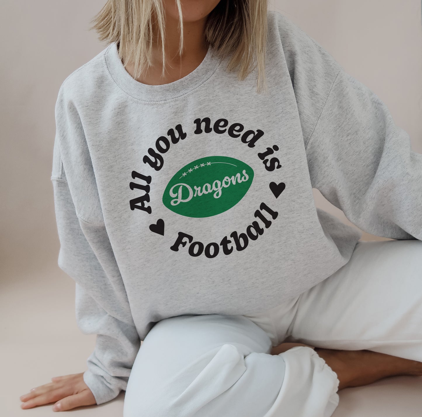 Southlake Dragons All You Need Is Football Pullover