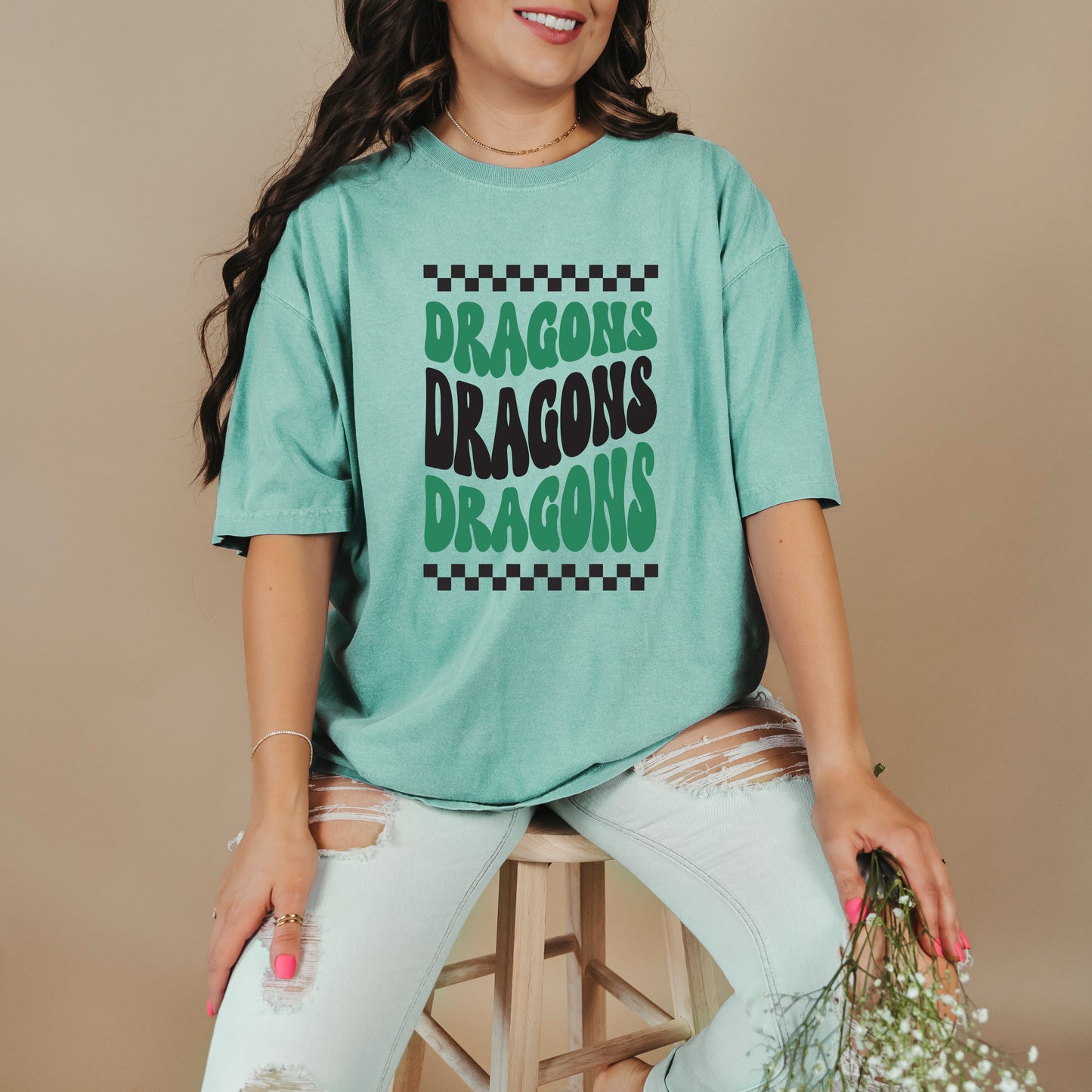 Retro Dragons Tee