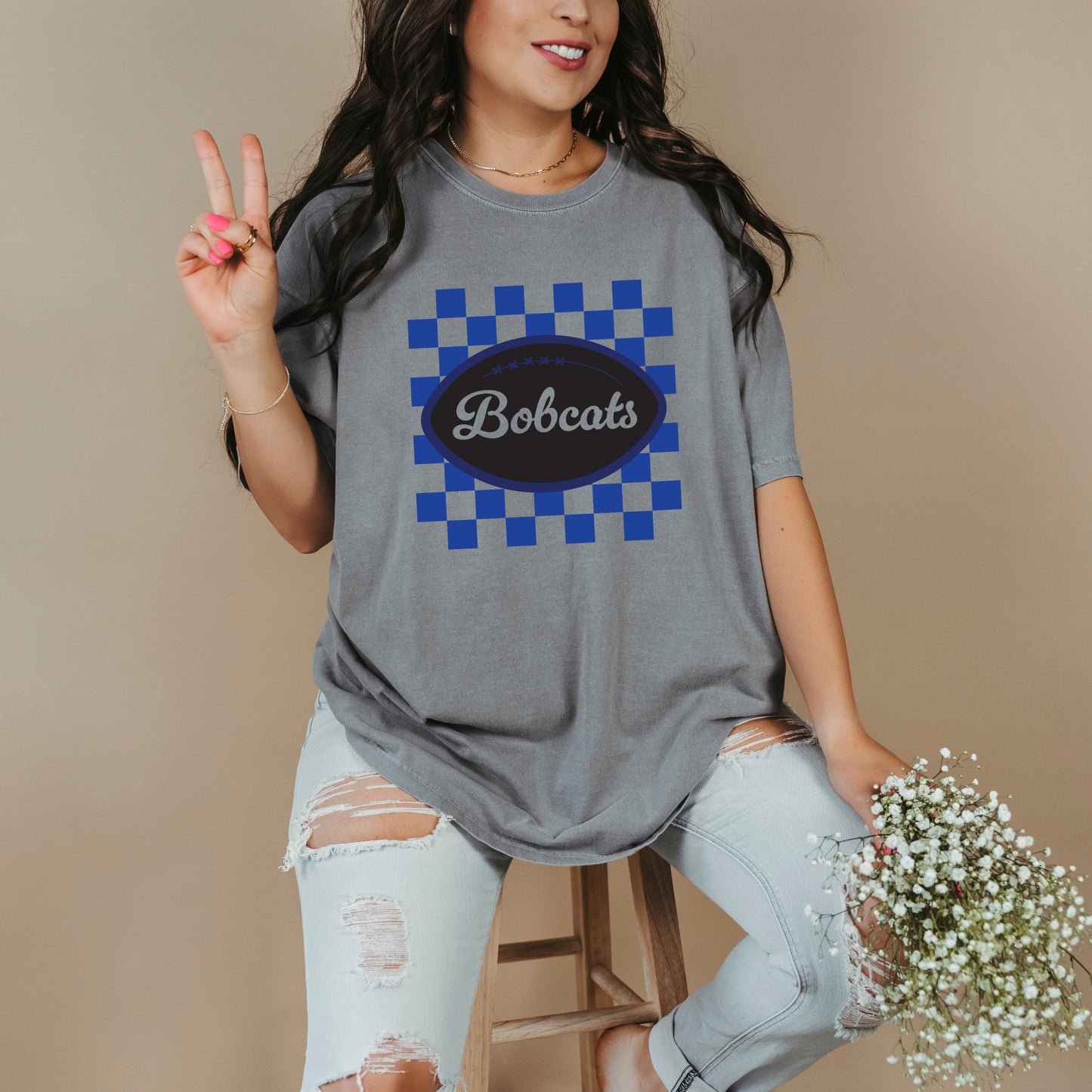 Byron Nelson Checkered Football Tee