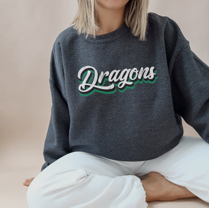 Southlake Dragons Retro Pullover