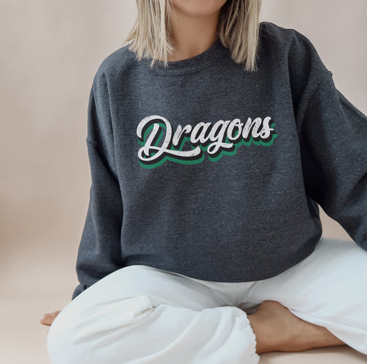 Southlake Dragons Retro Pullover