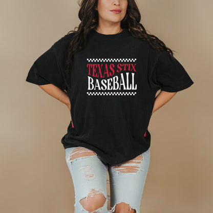 Texas Stix Baseball Tee