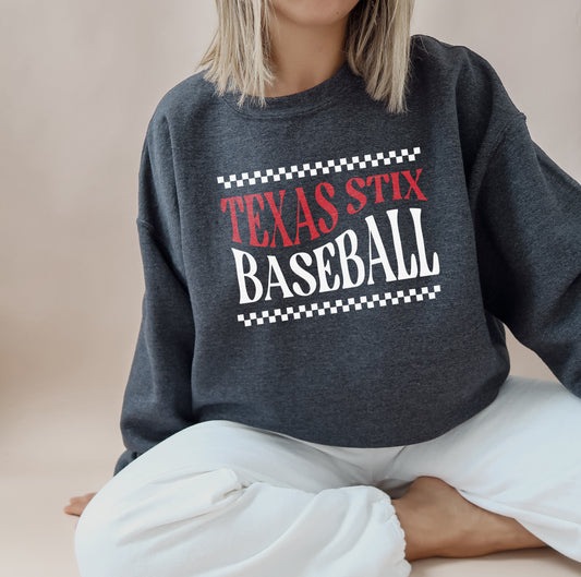 Texas Stix Baseball Pullover