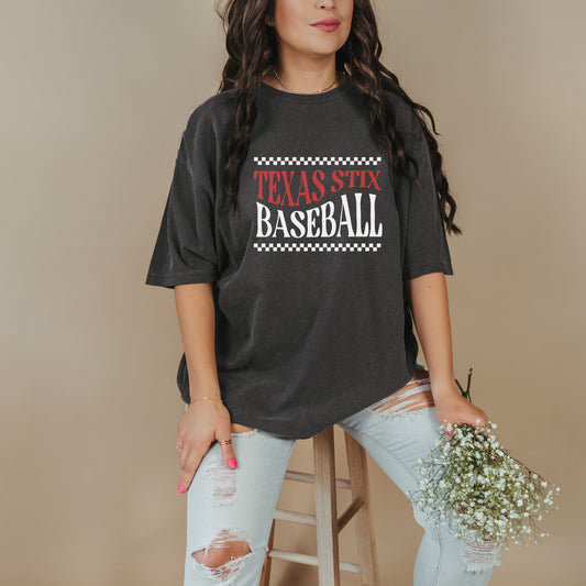 Texas Stix Baseball Tee