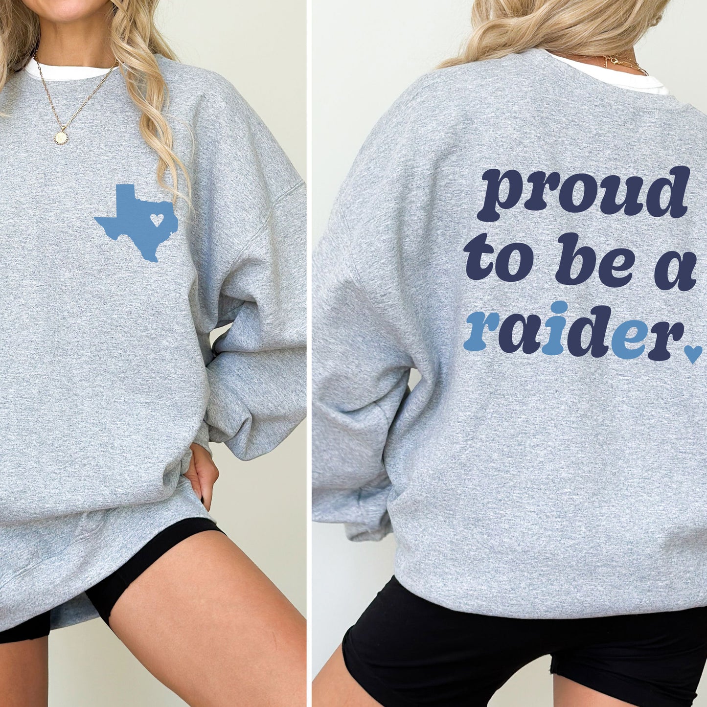 LD Bell Proud to Be a Raider Pullover