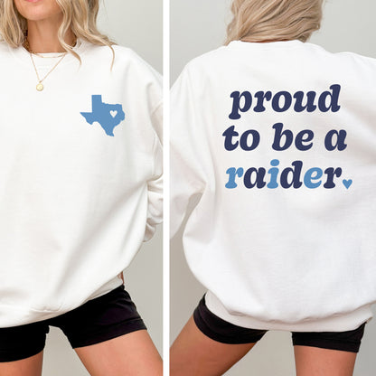 LD Bell Proud to Be a Raider Pullover